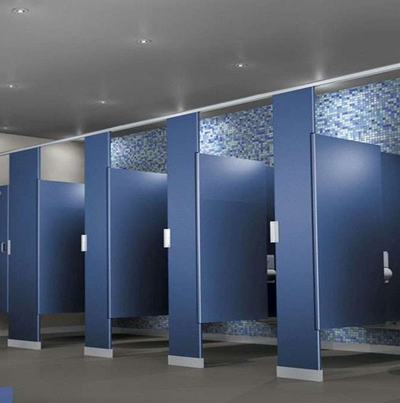 Vách ngăn vệ sinh Laminate thay thế vách ngăn Compact