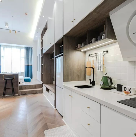 Nội thất gỗ công nghiệp giải pháp hoàn hảo cho căn hộ 35m2