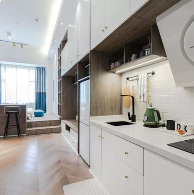 Nội thất gỗ công nghiệp giải pháp hoàn hảo cho căn hộ 35m2