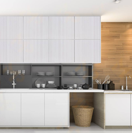 Acrylic vân gỗ trắng: Điểm nhấn của sự sang trọng