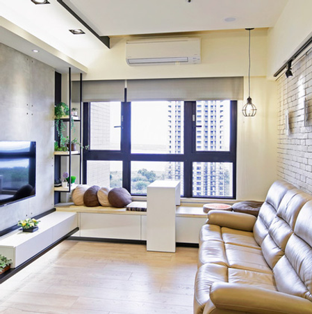 Căn hộ rộng thoáng nhờ thiết kế hệ thống lưu trữ thông minh từ gỗ công nghiệp