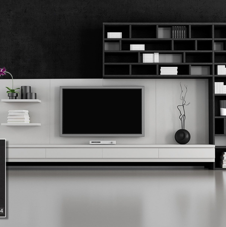 MFC vân đá 134: Huyền bí với sự kết hợp gam màu đen sáng và tối