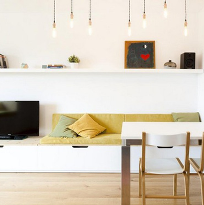 Nội thất tối giản từ gỗ công nghiệp vẫn khiến không gian đẹp hút mắt