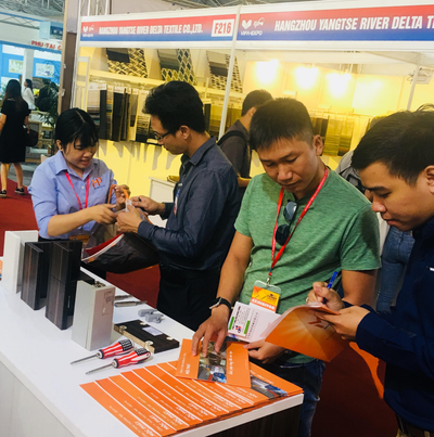 Gian hàng Mộc Phát tại Vifa Expo 2019 thu hút khách tham quan trong và ngoài nước