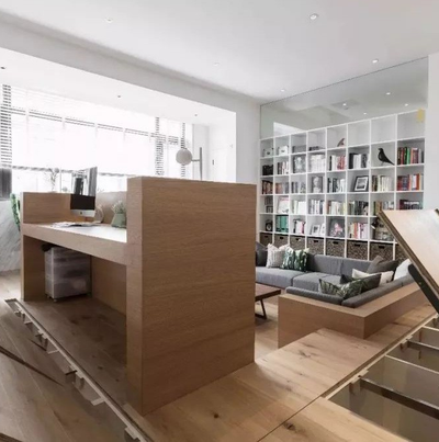 Kinh ngạc với ngôi nhà sở hữu không gian lưu trữ rộng dưới mặt sàn gỗ