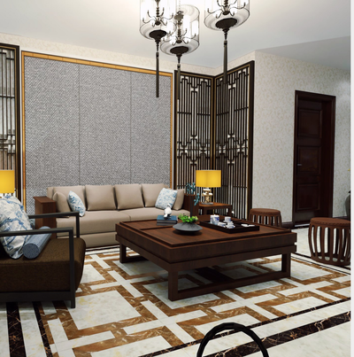 MFC vân vải 905: Nét đẹp cổ kính cho gian nhà kiểu xưa