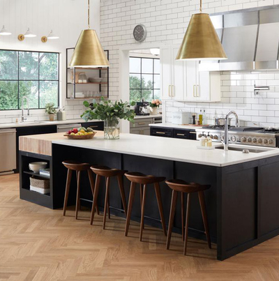 Những mẹo giúp bạn hô biến nhà bếp rộng lên trông thấy