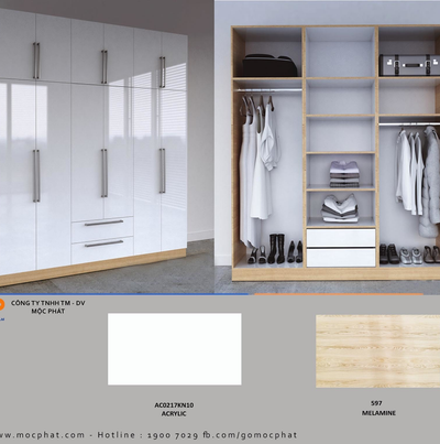 Acrylic đơn sắc: Nét đẹp tinh tế cho mọi không gian