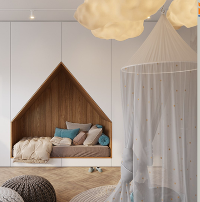 Không gian rộn rã tiếng cười trẻ thơ