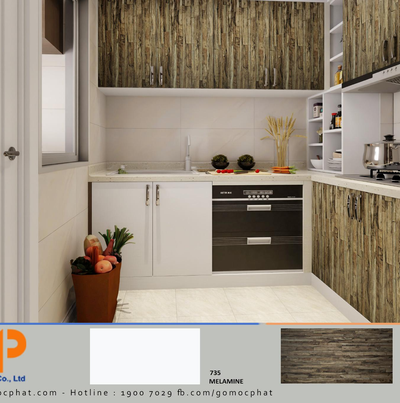 Melamine 613: Đa ứng dụng cho mọi không gian