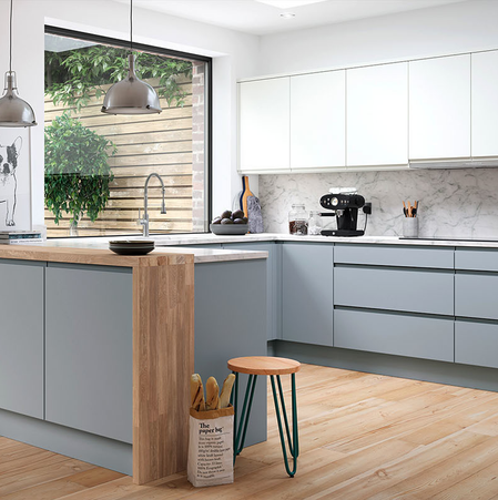 Các mẫu ứng dụng cốt ván Okal/MDF phủ Melamine vào không gian nội thất