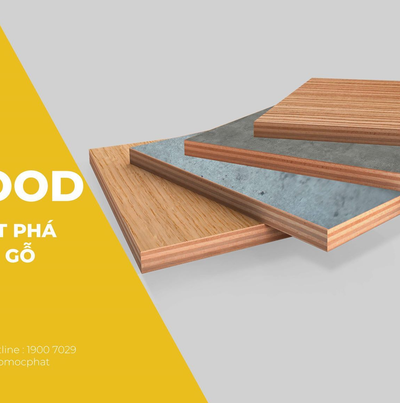 Ván ép (Plywood) chịu nước phủ Melamine: Sáng kiến thông minh trong ngành gỗ công nghiệp