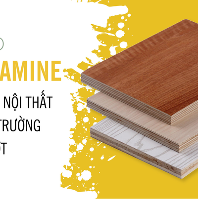 Plywood phủ Melamine: Giải pháp cho nội thất trong môi trường ẩm ướt