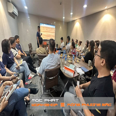Buổi Workshop thành công của Mộc Phát tại Rồng Phương Bắc