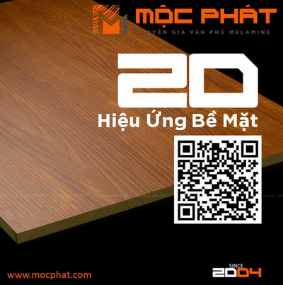 Mộc Phát Tự Hào Là Đơn Vị Cung Cấp Nhiều Hiệu Ứng Bề Mặt Nhất Trên Thị Trường Với Khoảng 20 Hiệu Ứng