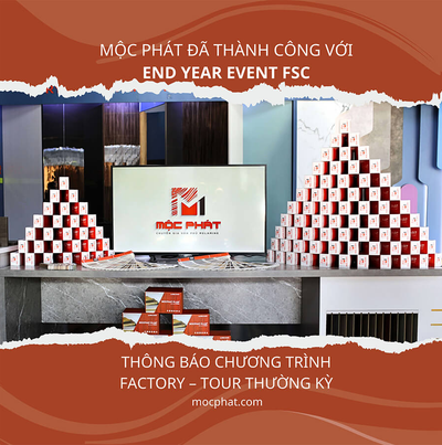 Mộc Phát Đã Thành Công Với End Year Event FSC Và Thông Báo Chương Trình Factory – Tour Thường Kỳ