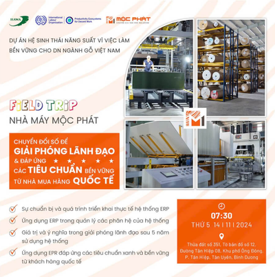 ĐỒNG HÀNH CÙNG HAWA VIETNAM TỔ CHỨC FIEDTRIP THAM QUAN NHÀ MÁY MỘC PHÁT