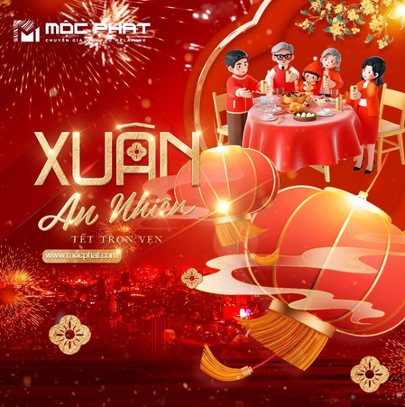 Mộc Phát Chúc Mừng Xuân Ất Tỵ 2025