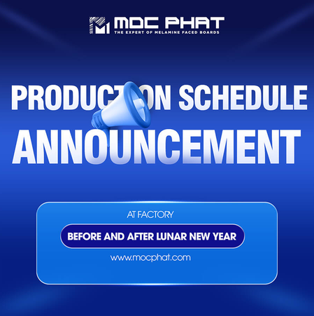 Moc Phat Announces Production Schedule Before and After Lunar New Year