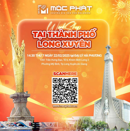 WORKSHOP VÁN GỖ CÔNG NGHIỆP MỘC PHÁT TẠI AN GIANG