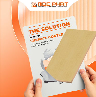 The Solution Of Perfect Surface Coated Melaleuca Wood Panels For Total Interious