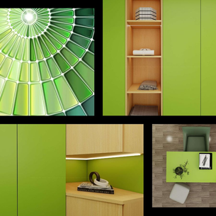 Moodboard _ Gợi Mở Sự Tươi Mới và Năng Lượng Với Sắc Xanh Năng Động