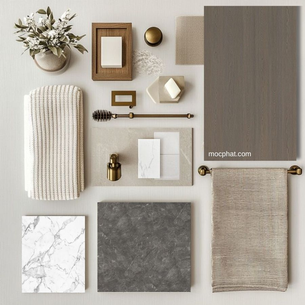 Moodboard - Sự Kết Hợp Màu Sắc Thanh Lịch và Tinh Tế Cho Không Gian Nội Thất