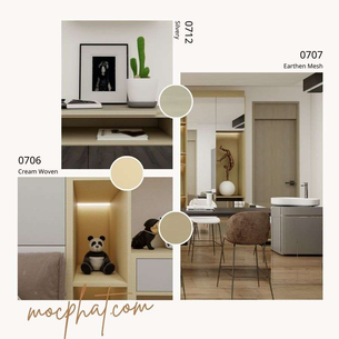 Moodboard - Gần Gũi, Mềm Mại: Ứng Dụng Vân Vải Trong Thiết Kế Nội Thất