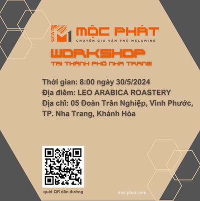 Workshop Tại Thành Phố Nha Trang - Thiết Kế Nội Thất Không Giới Hạn Với Vật Liệu Gỗ Công Nghiệp Đa Năng