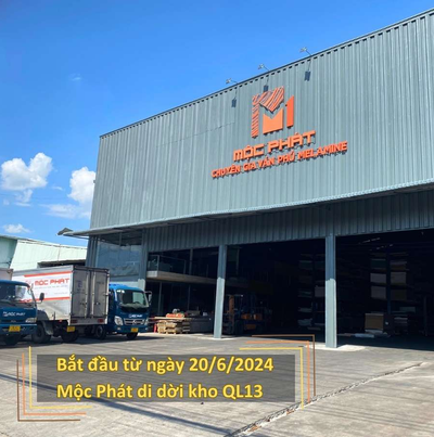 Mộc Phát Thông Báo Di Dời Kho Quốc Lộ 13