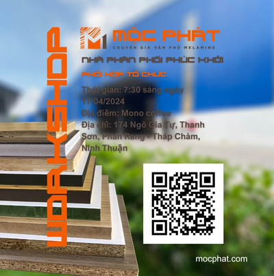 Mộc Phát Cùng Nhà Phân Phối Phúc Khởi Phối Hợp Tổ Chức Workshop Tại Ninh Thuận