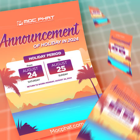 Announcement Of Holiday Leave For 2024