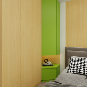 Ứng dụng ván phủ Melamine 0036 và 0356 trong thiết kế nội thất hiện đại