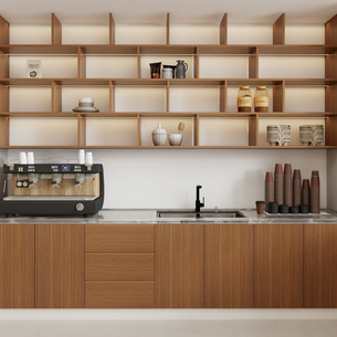 Tạo nên không gian sang trọng, đẳng cấp với ván gỗ óc chó Melamine 0358