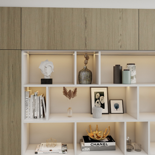 Ván phủ Melamine 0361 vân gỗ Black Forest: Thổi hồn sang trọng cho không gian sống của bạn