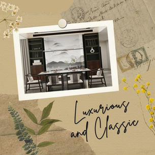 Moodboard_ Không Gian Ấm Áp và Sang Trọng: Nghệ Thuật Kết Hợp Vân Gỗ Ấm MS0710 và Vân Gỗ Tối MS0539