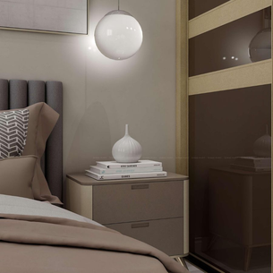 Ứng Dụng Hoàn Hảo Giữa Melamine Vân Vải Flown 0720 và Acrylic Trung Tính BE10 Trong Nội Thất