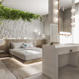 KẾT HỢP MÀU VÂN GỖ VÀ BỐ TRÍ NỘI THẤT ĐỂ TẠO KHÔNG GIAN HIỆN ĐẠI CŨNG NHƯ TIẾT KIỆM DIỆN TÍCH