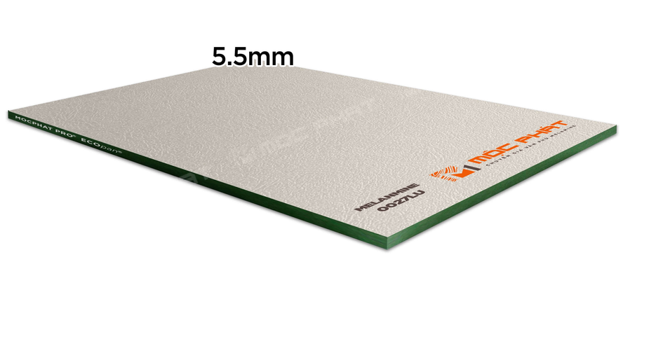 Ván MDF chống ẩm 5,5mm phủ Melamine 0027LU