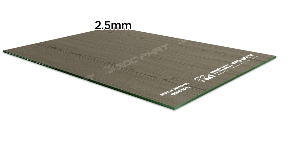 Ván MDF chống ẩm 2,5mm phủ Melamine 0361PL