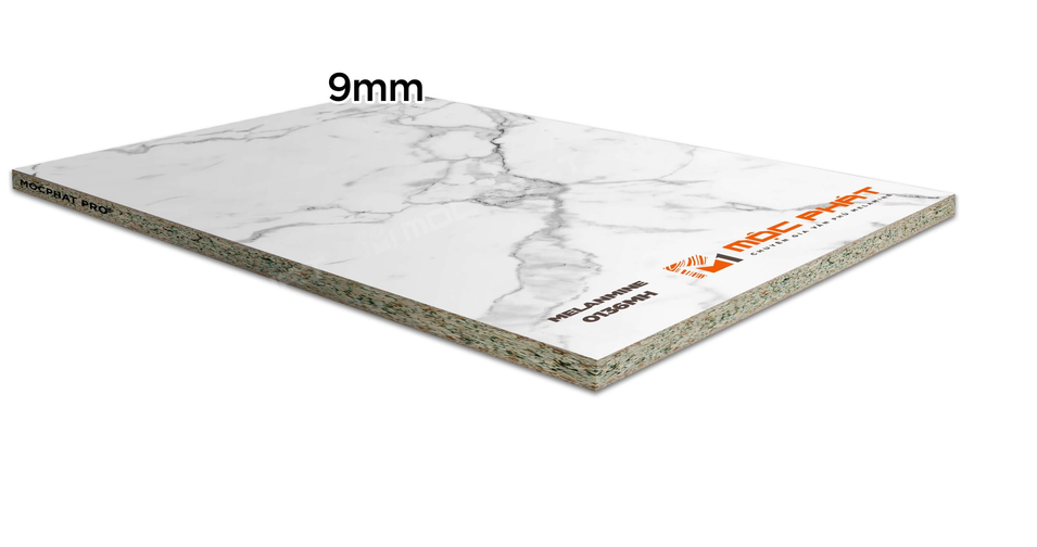 Ván MFC chống ẩm 9mm phủ Melamine 0136MH