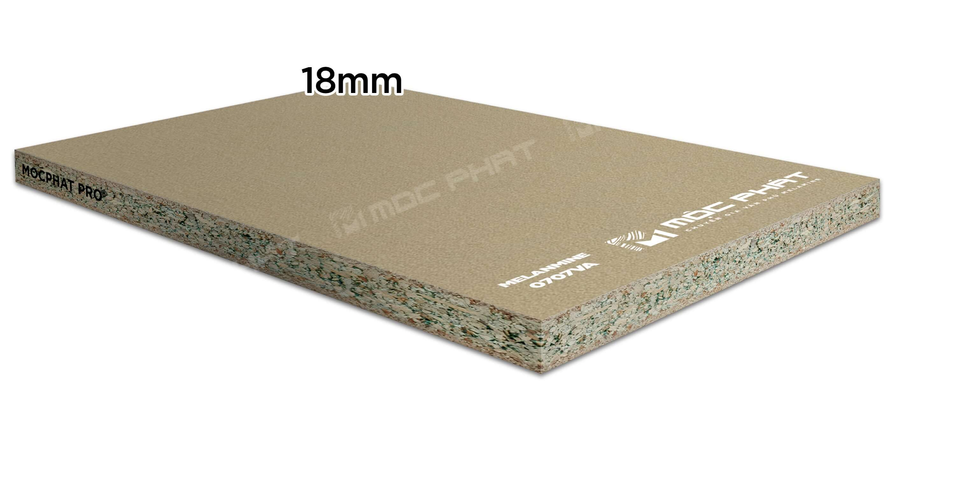 Ván MFC chống ẩm 18mm phủ Melamine 0707VA