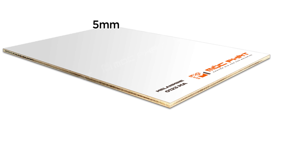 5mm Plywood Faced Melamine