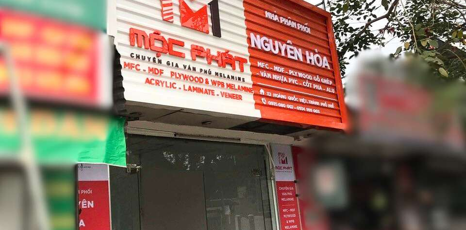 NHÀ PHÂN PHỐI NGUYÊN HÒA GỖ - CHI NHÁNH THỪA THIÊN HUẾ