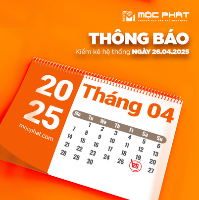 MỘC PHÁT THÔNG BÁO KIỂM KÊ TOÀN HỆ THỐNG