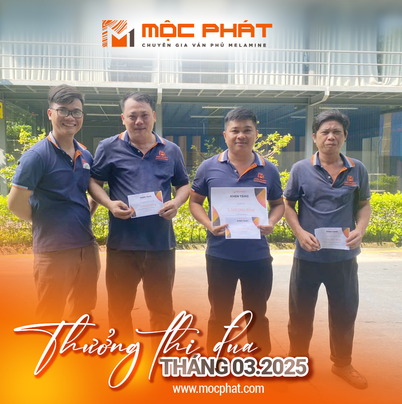 MỘC PHÁT VINH DANH NHỮNG "ĐÔI TAY VÀNG" XUẤT SẮC THÁNG 3.2025