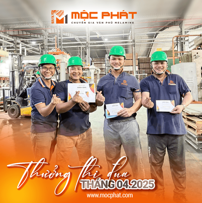 MỘC PHÁT VINH DANH NHỮNG BÁNH RĂNG XUẤT SẮC THÁNG 04.2025